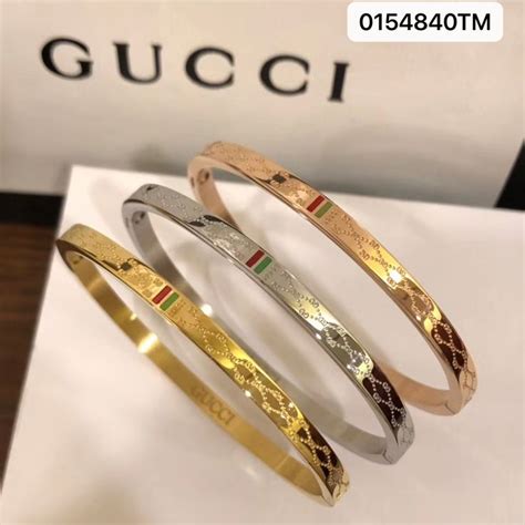 fake gucci wristband|gucci bangle price.